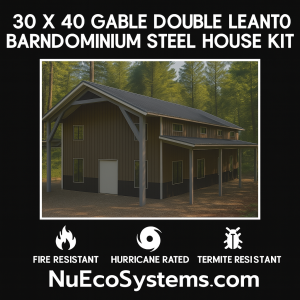 30-x-40-gable-double-leanto-barndominium-steel-house-kit-2