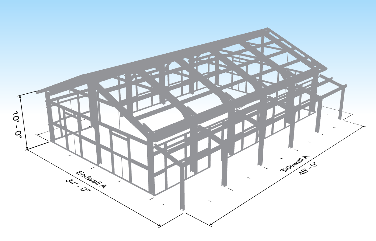 GABLE ROOF BARNDOMINIUM2846 - Nuecosystems