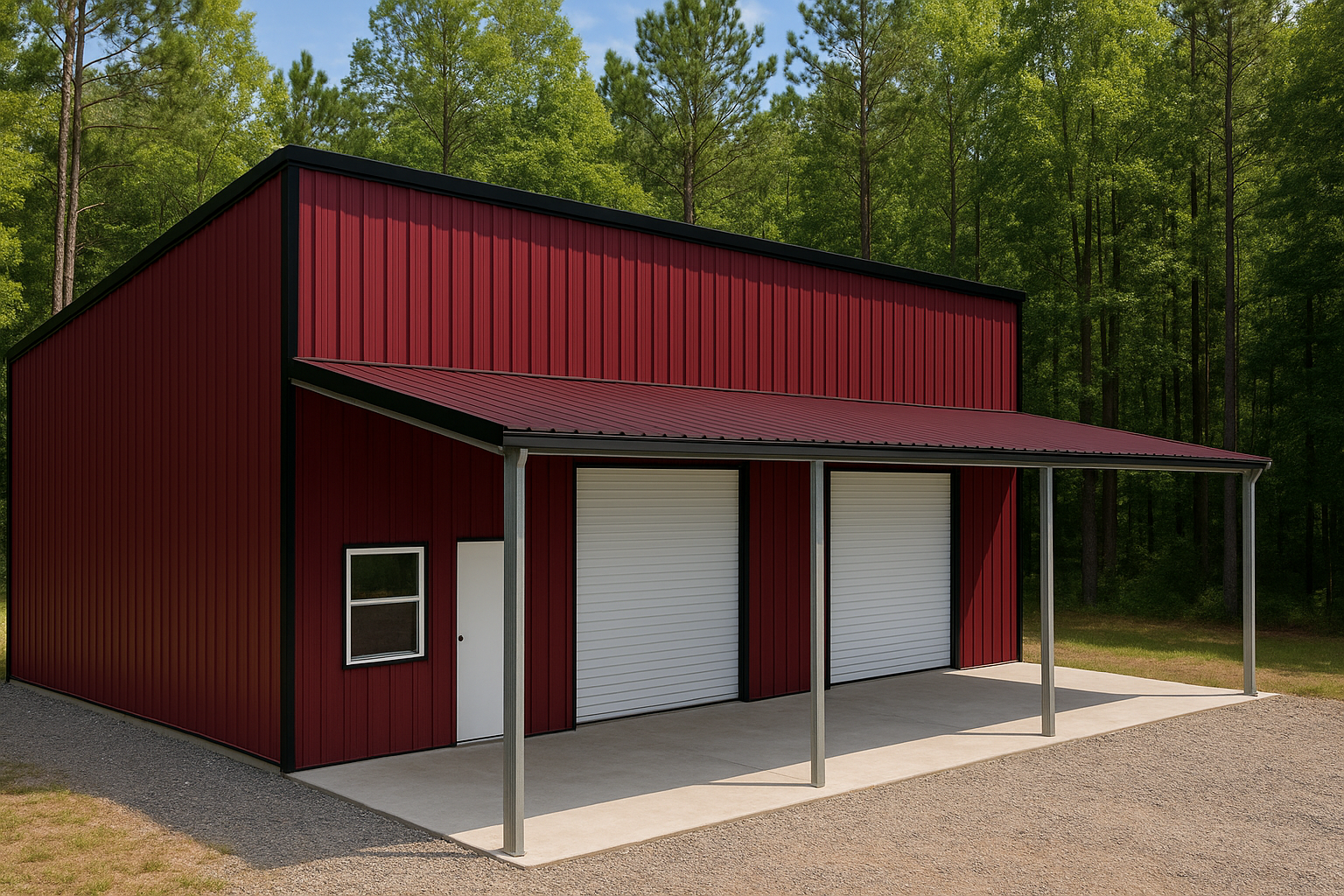40-x-60-single-slope-2-bay-shop-kitrender